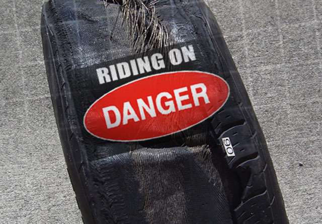 Ticking Tyre Bomb - Riding on Danger