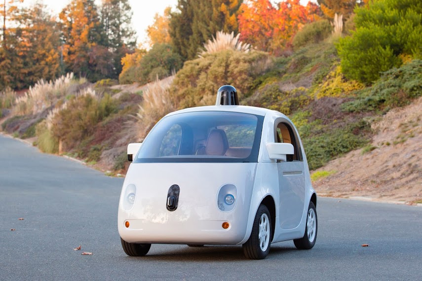 Google car that can make a three-point turn