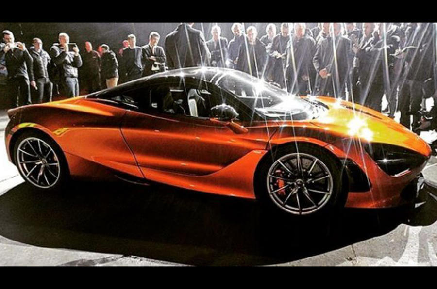 McLaren P14 leaked picture of the 650S replacement