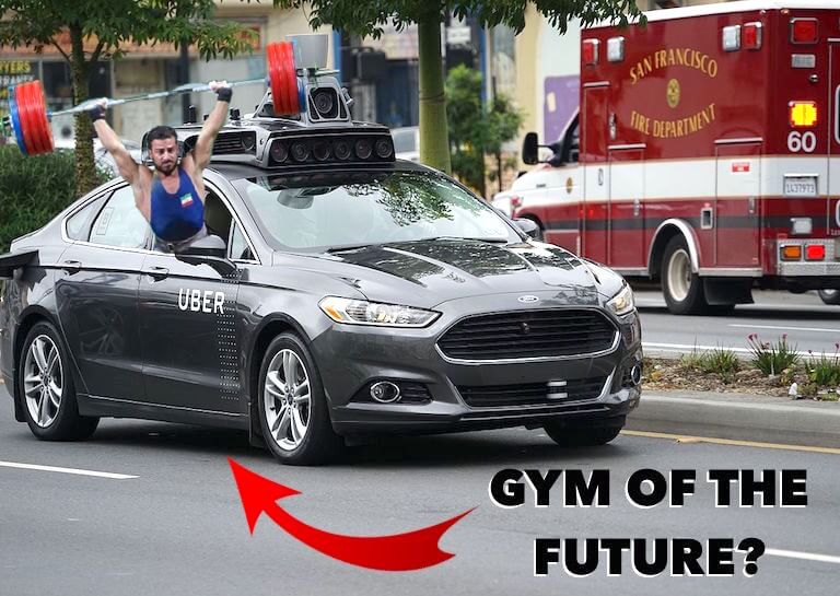 Will Autonomous Cars of the Future be Gyms on the Go?