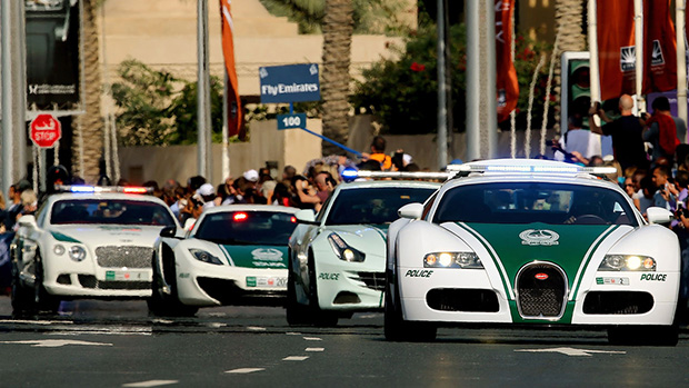 Dubai Police Supercars