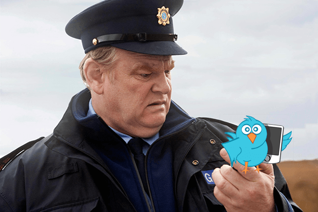 An Garda Síochána Twitter Account - Comical Tweets from the Boys & Girls in Blue!