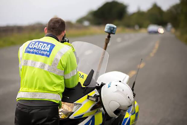 Gardaí record 226 cars speeding in just 24 hours