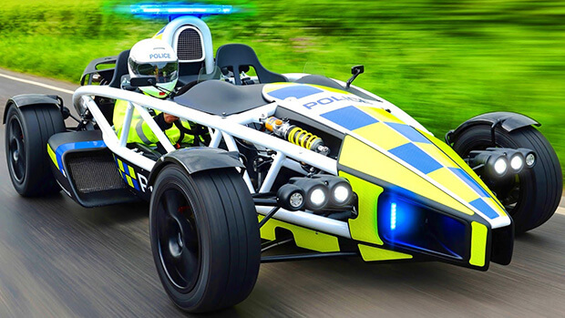 One of the world's fastest police car's unveiled