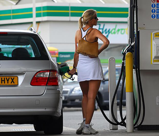 Is the end of the petrol station is sight?