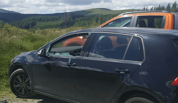 Car break-ins in the Wicklow mountains on the increase