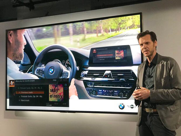 BMW to offer Amazon Alexa voice control in its cars from next year