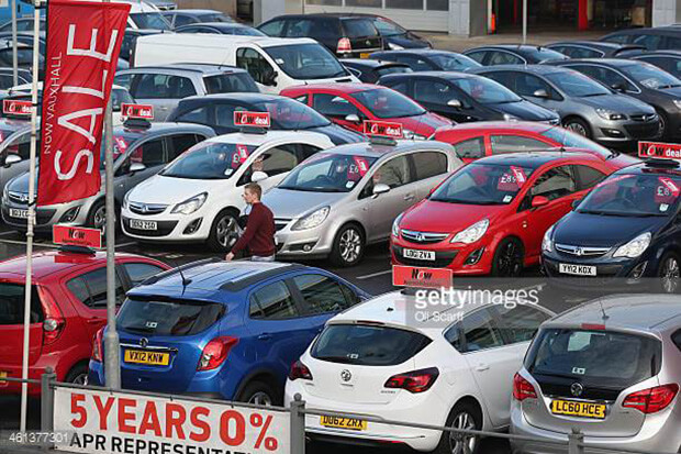 New car sales plunge by 12pc in the UK