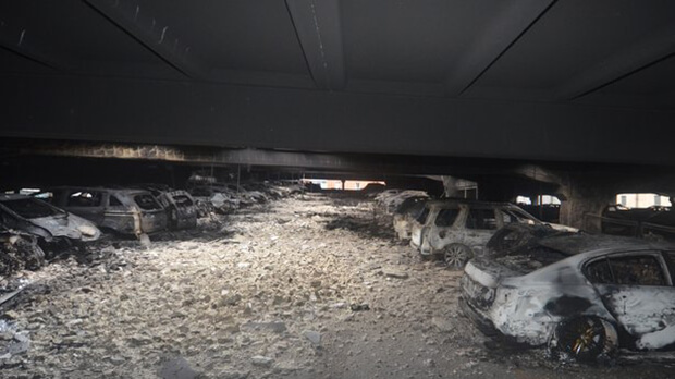 Photographs of cars destroyed in Liverpool car park fire released