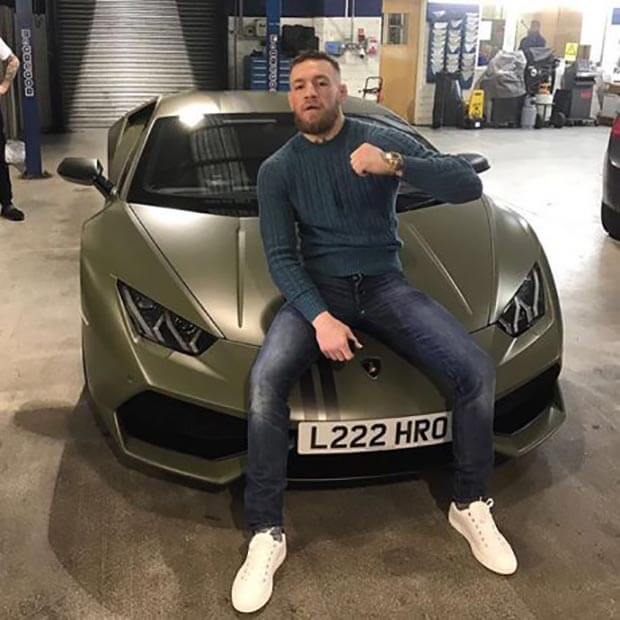 Conor McGregor Lamborghini Huracan Avio