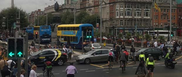 Dublin Traffic Gridlocked Taoiseach takes 75 minutes to get to work