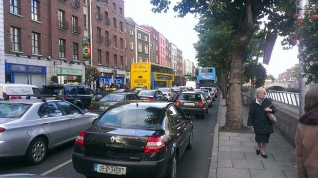 Dublin Traffic Gridlocked Taoiseach takes 75 minutes to get to work