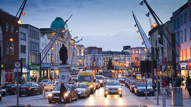 Cars banned from Patrick Street Cork