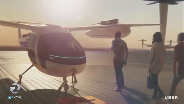 Uber teams with NASA to make flying cars