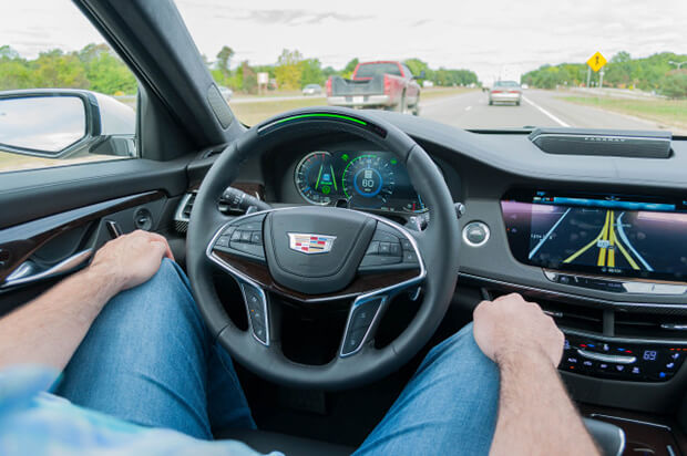Cadillac to put SuperCruise hands-free driver system in all its cars