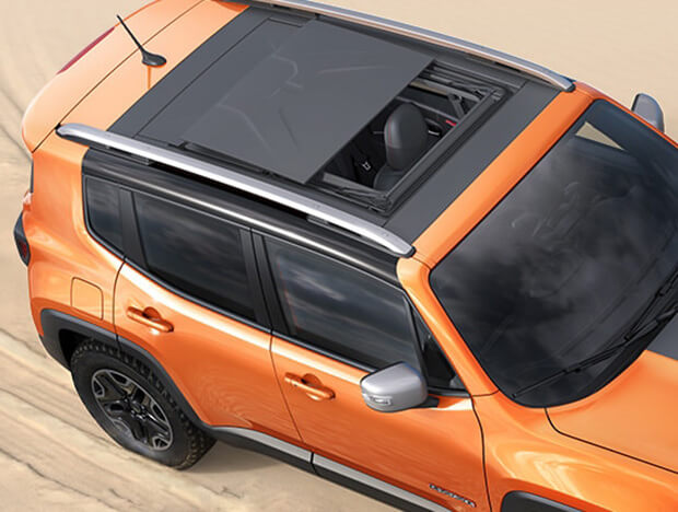 Jeep Renegade removable roof