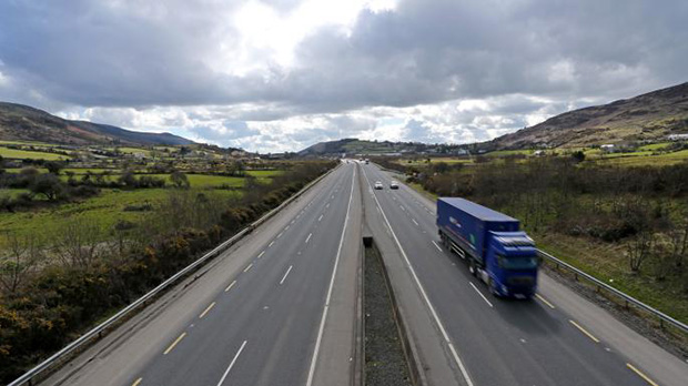 View of the Republic of Ireland from Northern Ireland Border