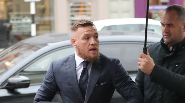 Conor McGregor at Naas District Court