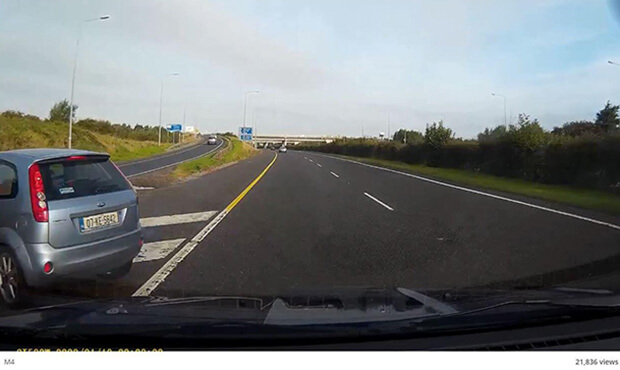 Dangerous Driving on the M4 Motorway