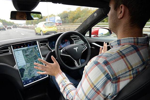 Tesla claims that they will have fully autonomous self-driving on the road by next-year.