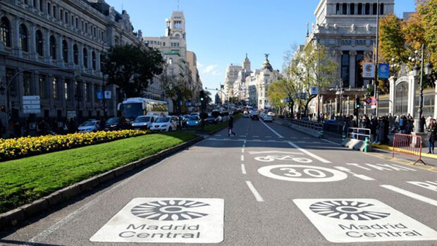 Madrid Bans Polluting Cars