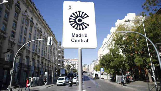 Madrid Bans Most Polluting Cars