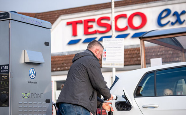 Tesco Ireland may build e-car charging network 