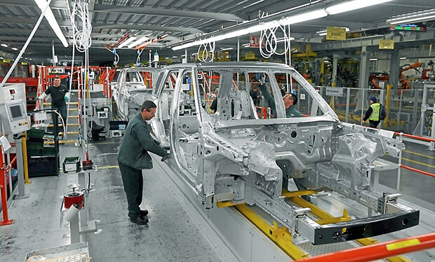 UK car manufacturing at its lowest level in over a decade
