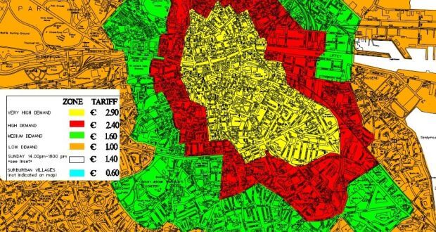 Street Parking Zones Dublin