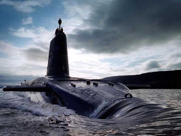 UK Submarine Irish Sea