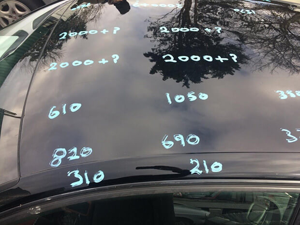 Car Paint Job Hides Hidden Collision History