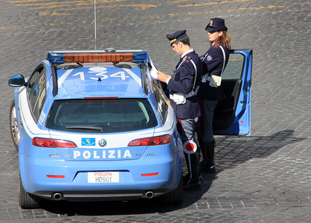 Italian Police Rome