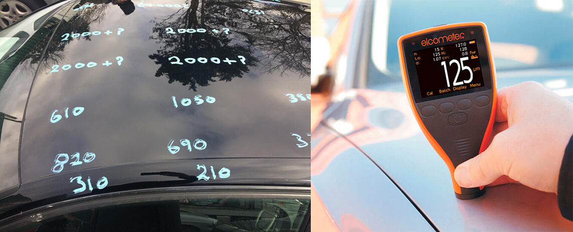 Car Paint Job Hides Hidden Collision History