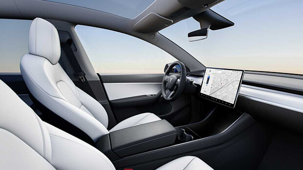 Tesla Model Y Dashboard