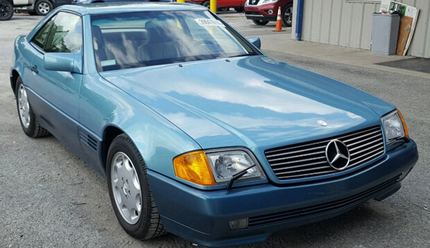 A Mercedes-Benz stolen 27 years ago recovered in mint condition