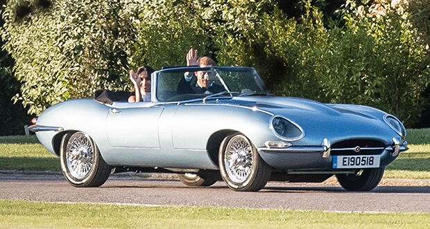 Jag E-Type Zero Royal Wedding