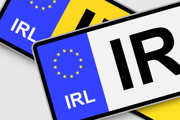 UK to Irish Reg Plates