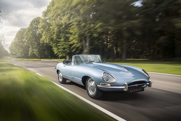 Jaguar E-Type Electric to be built in Ireland