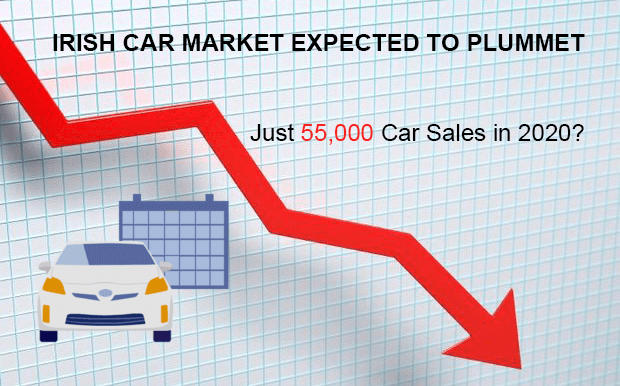 Irish car market expected to plummet to just 55,000 next year