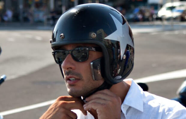 Fitting an Open Face Helmet