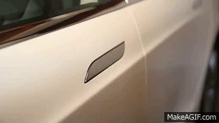 Tesla Model S door handle