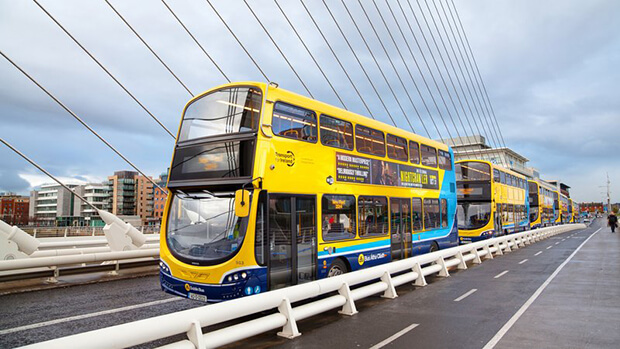 Dublin Bus to change its distinctive yellow and blue livery 
