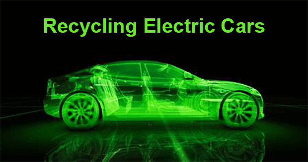 Recycling electric cars