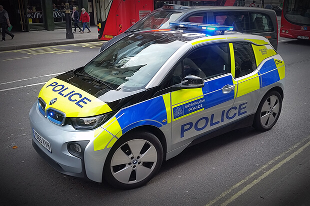 BMW i3 Police Car