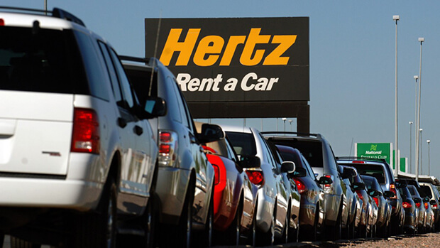 Hertz declares bankruptcy in US and Canada