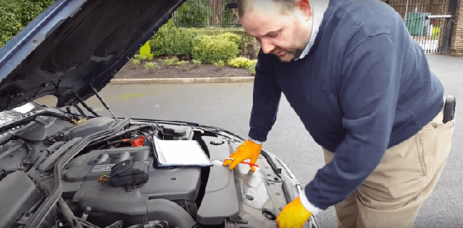 Noel Maher Vehicle Assessor performing a pre-purchase inspection