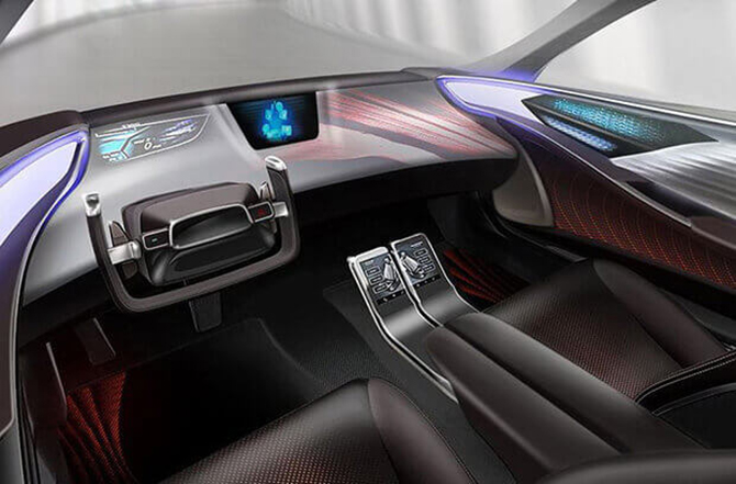 Toyota introducing a new cabin design for Autonomous cars