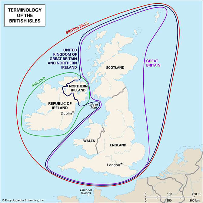 Difference between Great Britain and the United Kingdom