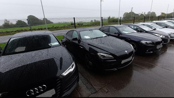 Criminal Assets Bureau seize 80 cars in Tipperary