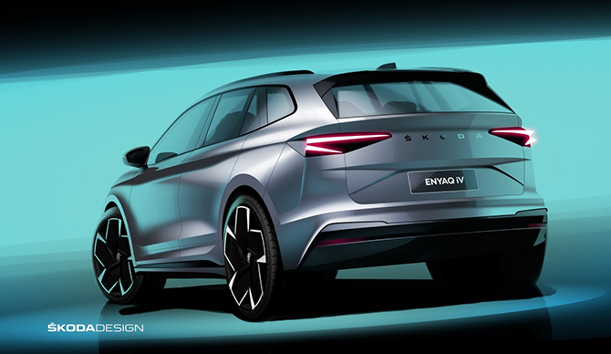 SKODA’s new all-electric ENYAQ 